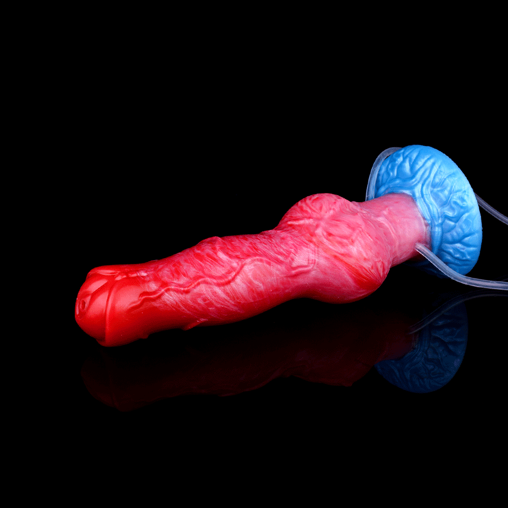 Cerberus XL Inflatable Dildo – Squirting Beast by BeastGasm - BeastGasm